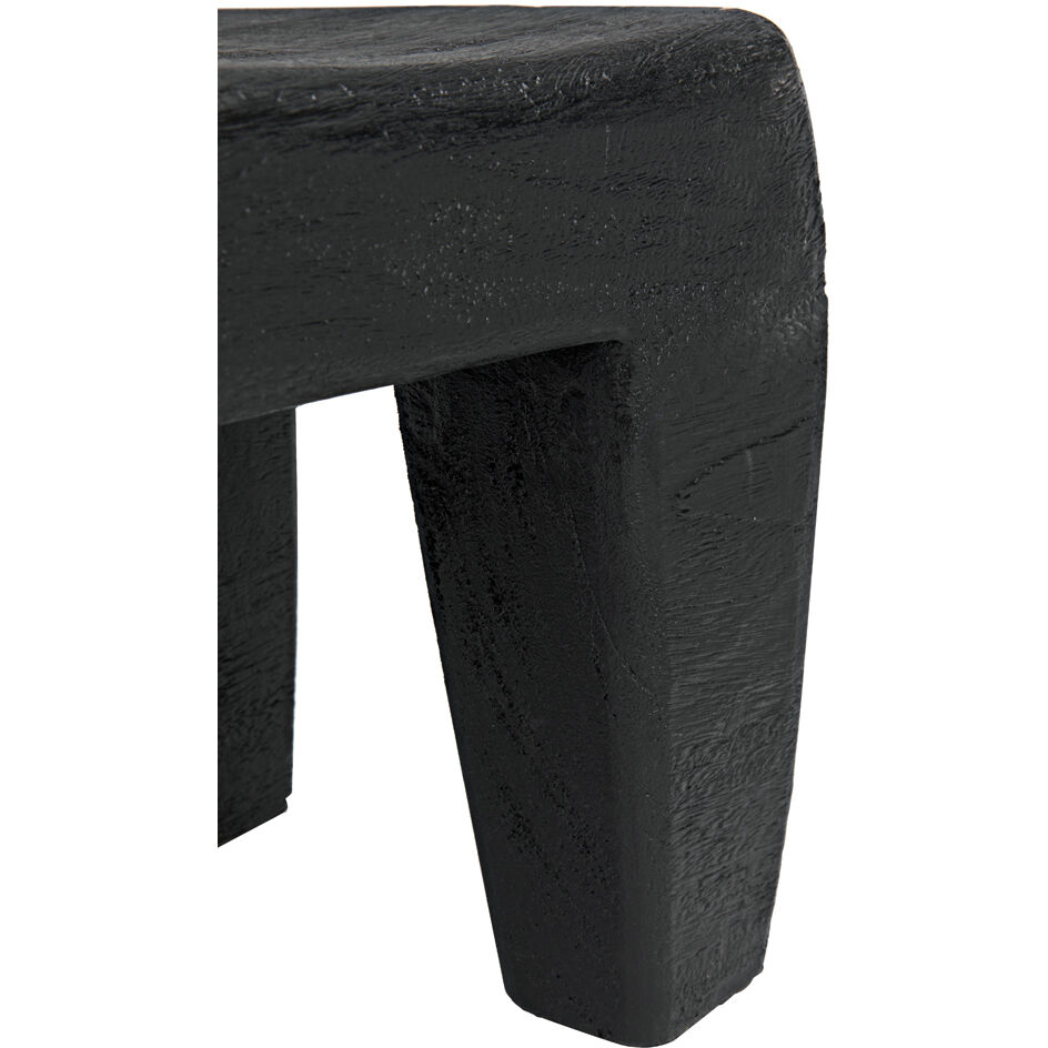 Sumo 12 inch Burnt Black Stool
