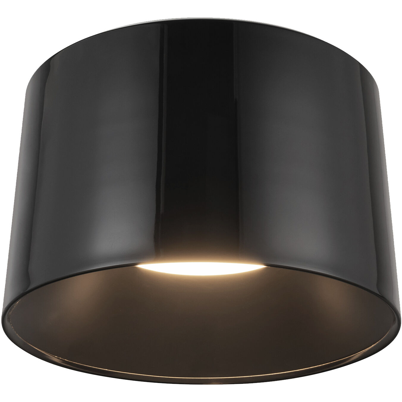 Etta LED 19.75 inch Jet Black Flush Mount Ceiling Light