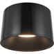 Etta LED 19.75 inch Jet Black Flush Mount Ceiling Light