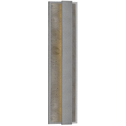 Caspian LED 24 inch Gray Exterior Wall Sconce