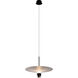 Gravity 1 Light 24 inch Pure White Pendant Ceiling Light
