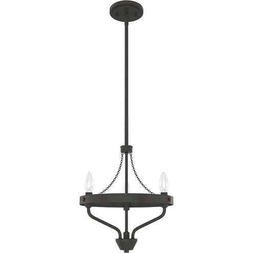 Merlin 12 inch Noble Bronze Chandelier Ceiling Light