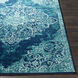 Paramount 35 X 22 inch Teal Rug in 2 x 3, Rectangle