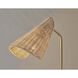 Cove 20 inch 40.00 watt Antique Brass Desk Lamp Portable Light 