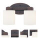 Brookings 2 Light 11.75 inch Bolivian Bronze Bath Vanity Wall Light