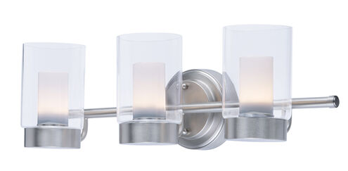 Mod LED 22 inch Satin Nickel Vanity Light Wall Light