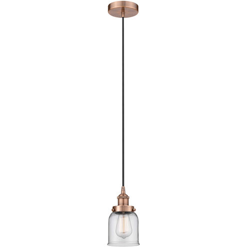 Edison Bell LED 5 inch Antique Copper Mini Pendant Ceiling Light