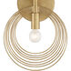 Doral Bath Wall Light in Renaissance Gold