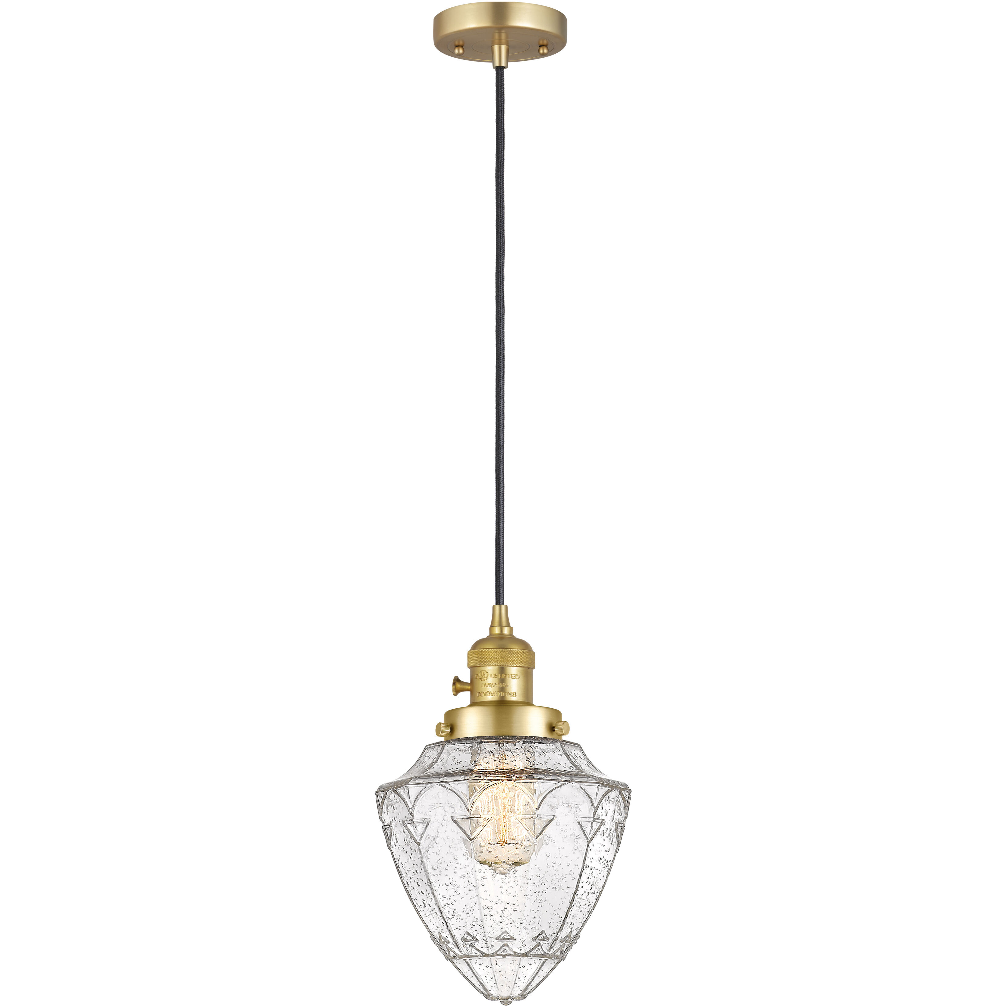 Franklin Restoration Bullet 1 Light 7.00 inch Mini Pendant