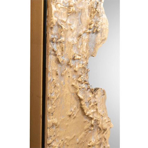 Wakame Gold Wall Mirror