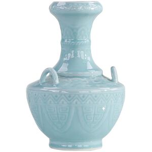 Meandros 13.5 X 9 inch Vase, Large
