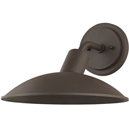 Otis 1 Light 9 inch Textured Bronze Outdoor Wall Sconce