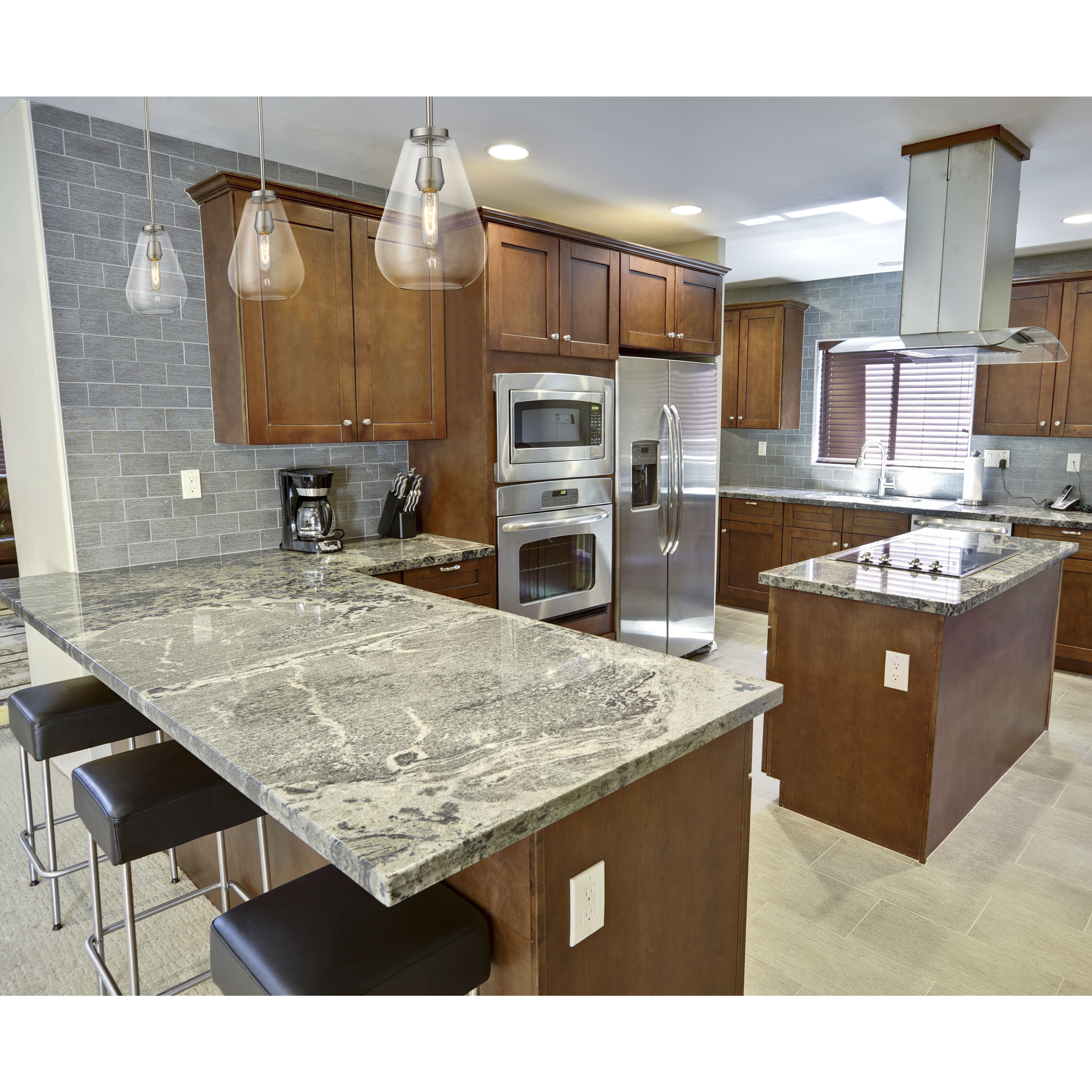 Ayra 1 Light 8 inch Brushed Nickel Pendant Ceiling Light