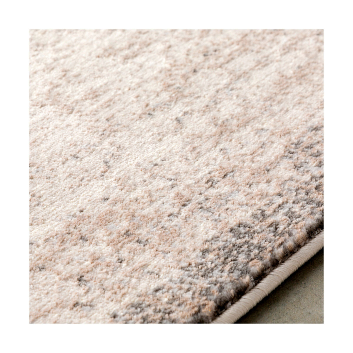 Amadeo 94 X 28 inch Dark Brown/Taupe/Cream/Ivory Rugs, Polypropylene and Polyester