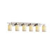 CandleAria 56 inch Brushed Nickel Bath Bar Wall Light
