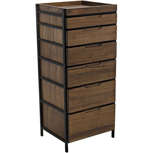 Seoul 26 X 24 inch Dark Walnut Consoles, Tallboy
