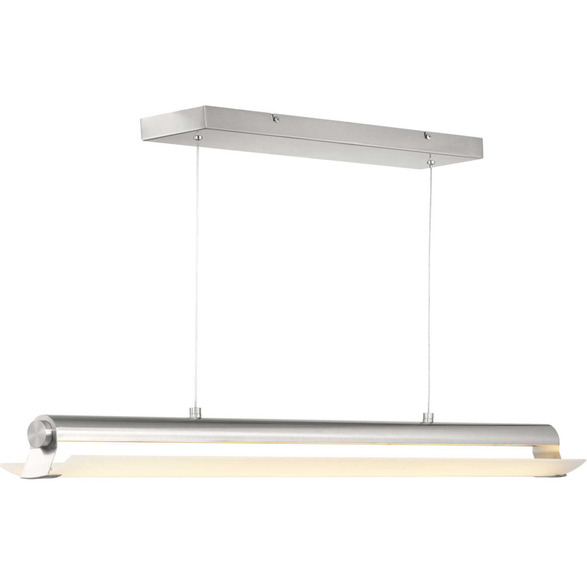 Concourse LED LED 40 inch Brushed Nickel Linear Pendant Ceiling Light, Progress LED