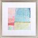 Abstract Collection Pink Framed Art