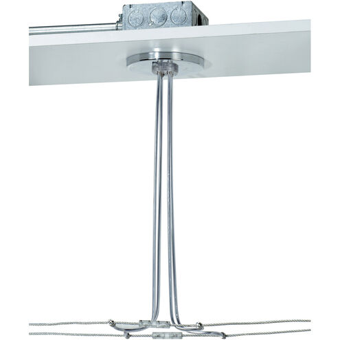 Kable-Lite Satin Nickel Power Feed Canopy Ceiling Light