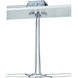 Kable-Lite Satin Nickel Power Feed Canopy Ceiling Light