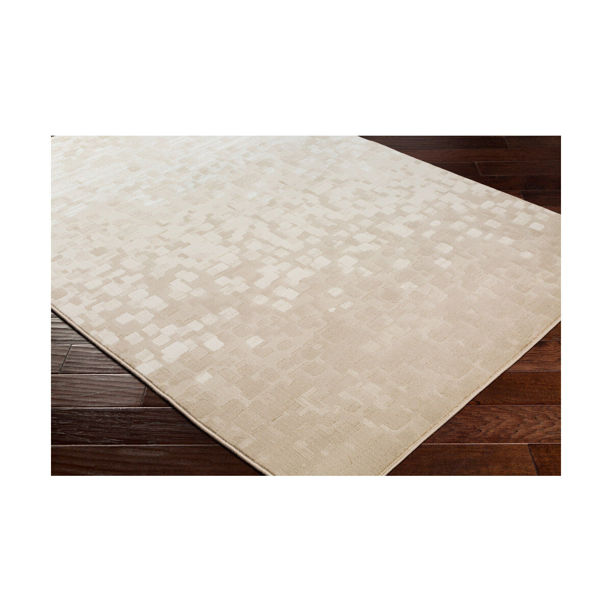 Contempo 35 X 24 inch Beige/White/Tan Rugs, Rectangle
