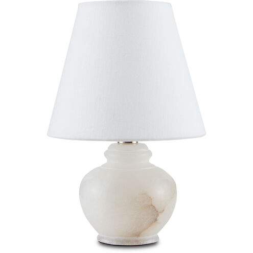 Piccolo 9 inch 60.00 watt Natural/Alabaster Mini Table Lamp Portable Light