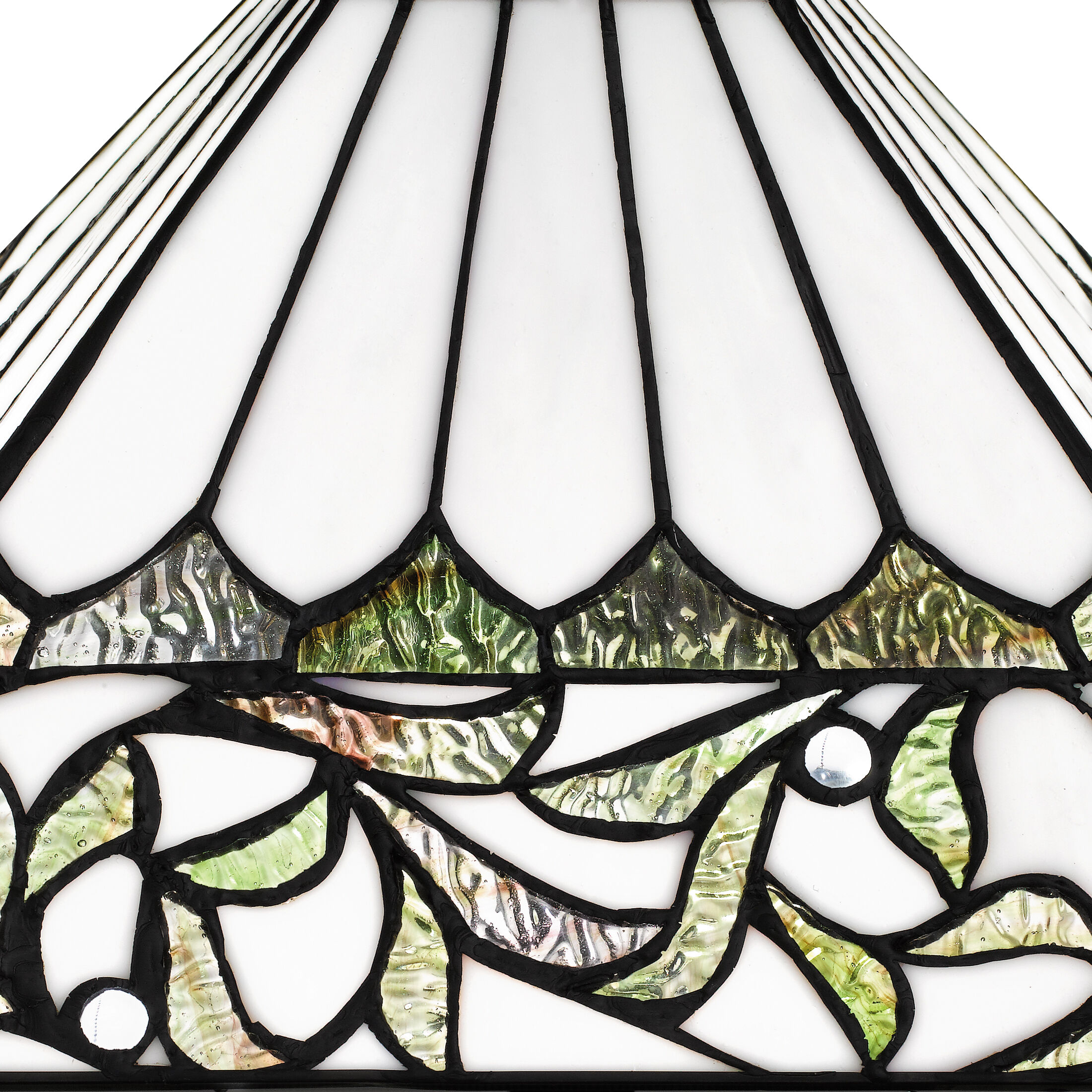 Galahad 23 inch 75.00 watt Matte Black Table Lamp Portable Light, Tiffany