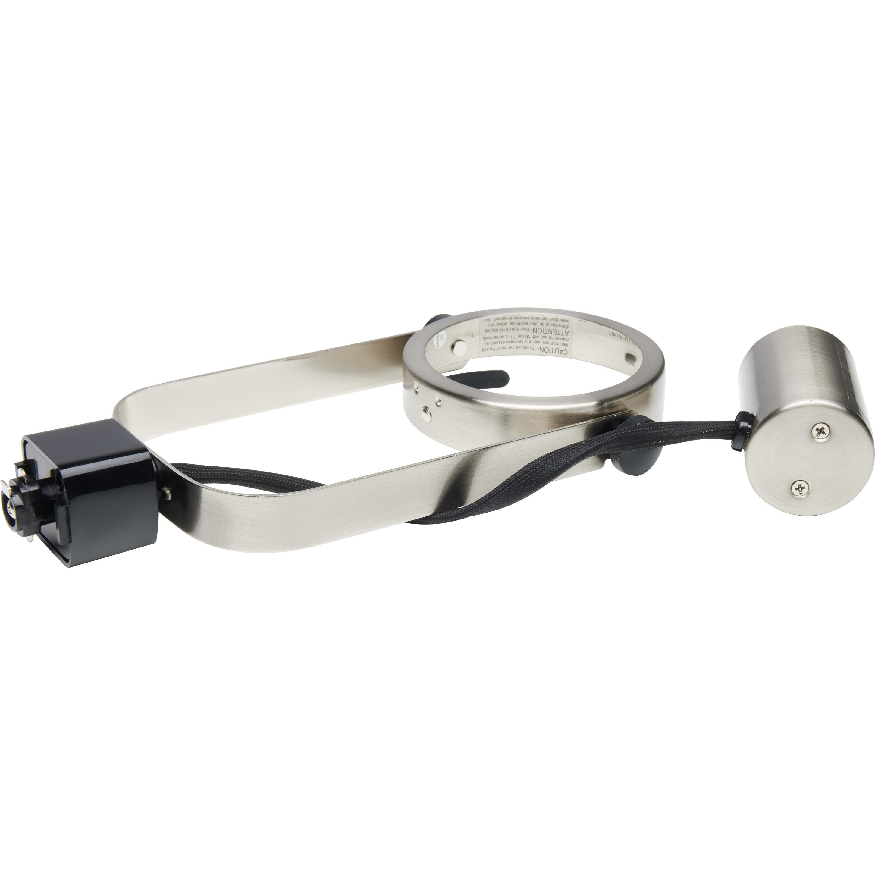 Brentwood 3 Light 120V Brushed Nickel Track Lighting Ceiling Light