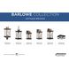Barlowe 2 Light 11 inch Antique Bronze Outdoor Flush Mount