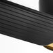 Buran 58 inch Aged Brass and Black with Matte Black Blades Ceiling Fan