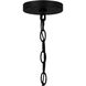 Devonport 1 Light 10 inch Matte Black Outdoor Hanging Lantern