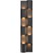 Skyline 1 Light 27 inch Charcoal Black Outdoor Sconce