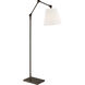 Suzanne Kasler Graves 50 inch 100 watt Bronze Articulating Floor Lamp Portable Light