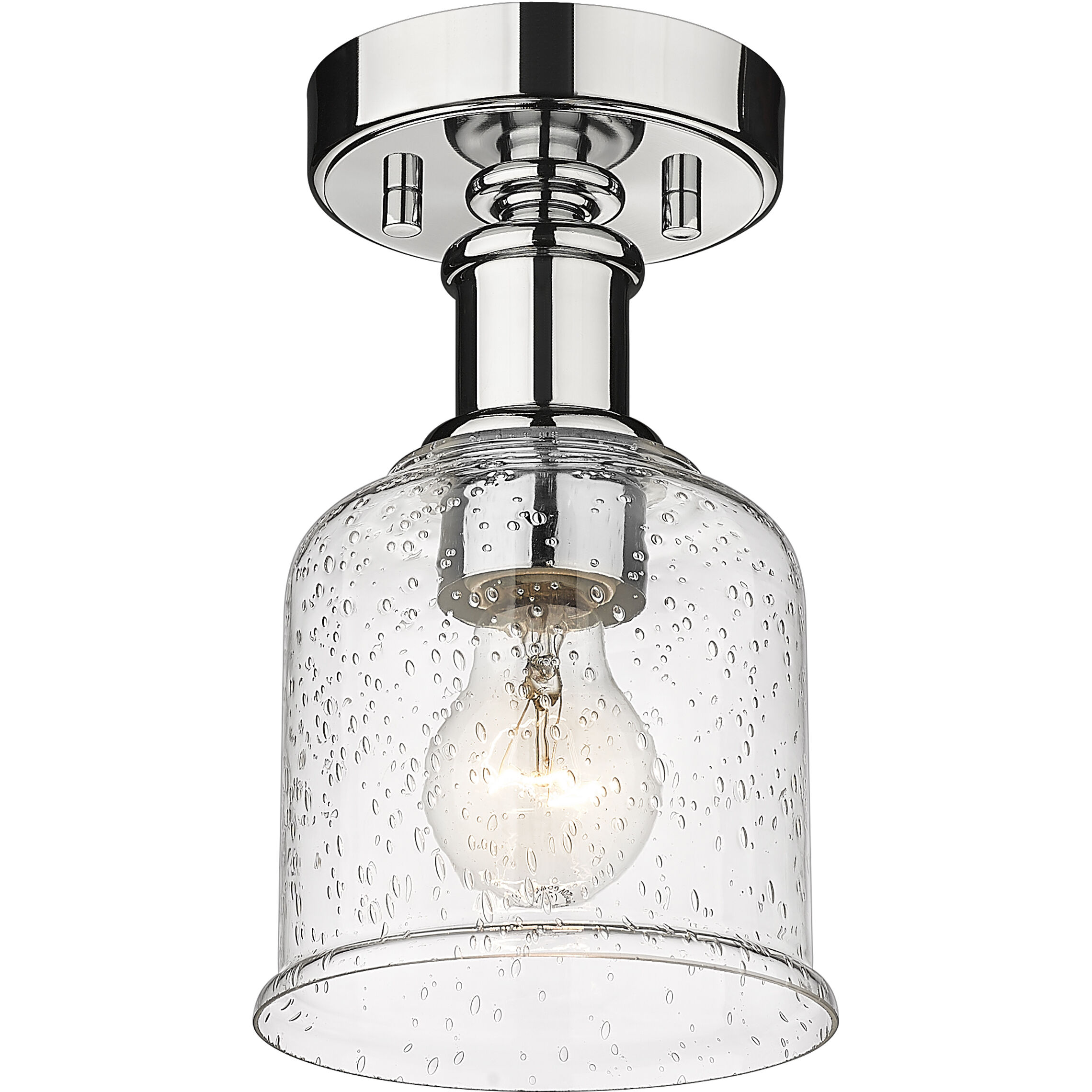 Bryant 1 Light 5.5 inch Chrome Flush Mount Ceiling Light