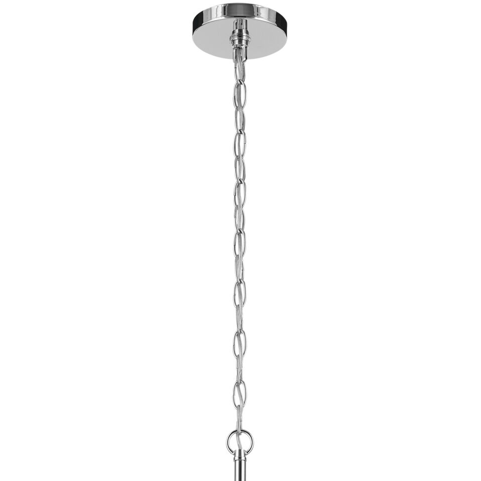 Crosby 6 Light Chrome Chandelier Ceiling Light