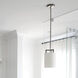 Hampton 1 Light 7 inch Antique Nickel Indoor Mini Pendant Ceiling Light