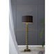 Anita 65 inch 60.00 watt Gold and Black Floor Lamp Portable Light