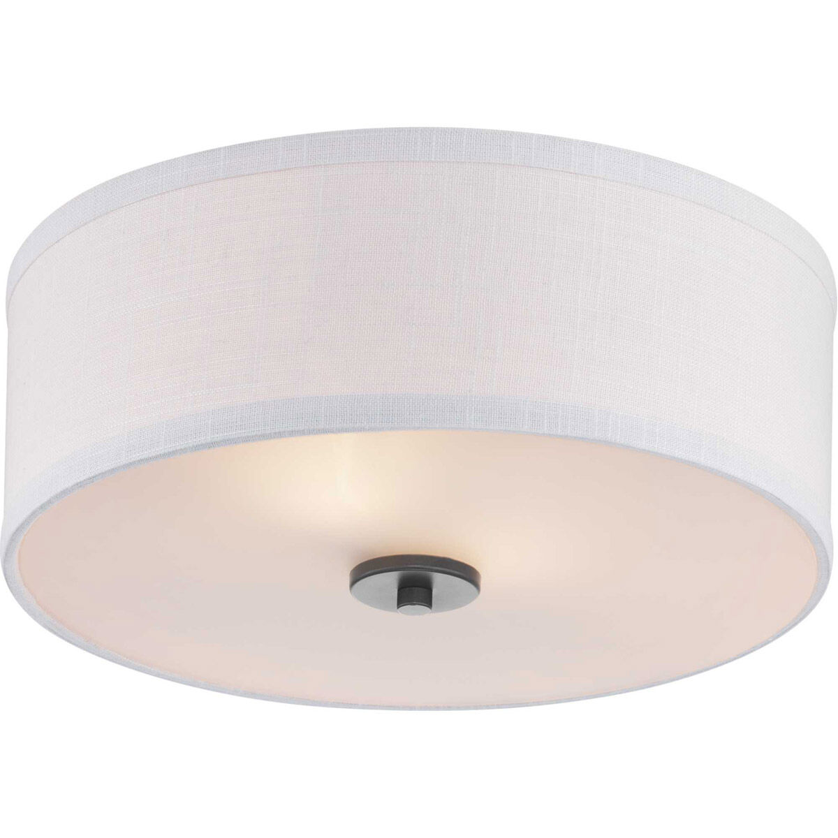 Inspire 2 Light 13 inch Graphite Flush Mount Ceiling Light