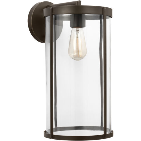 Luning 1 Light 18.5 inch Antique Bronze Outdoor Wall Lantern, Extra Large