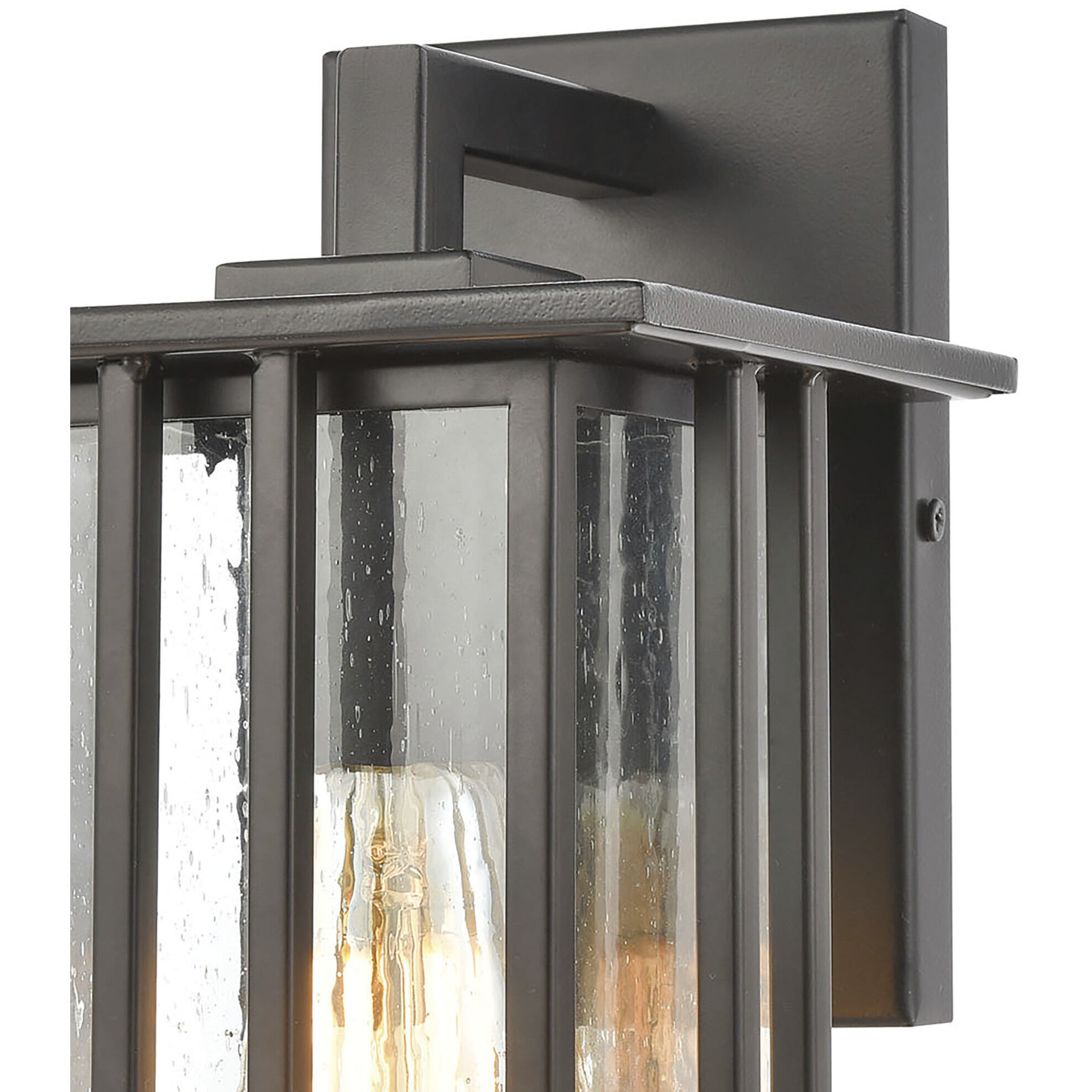 Radnor 1 Light 10 inch Matte Black Outdoor Wall Sconce