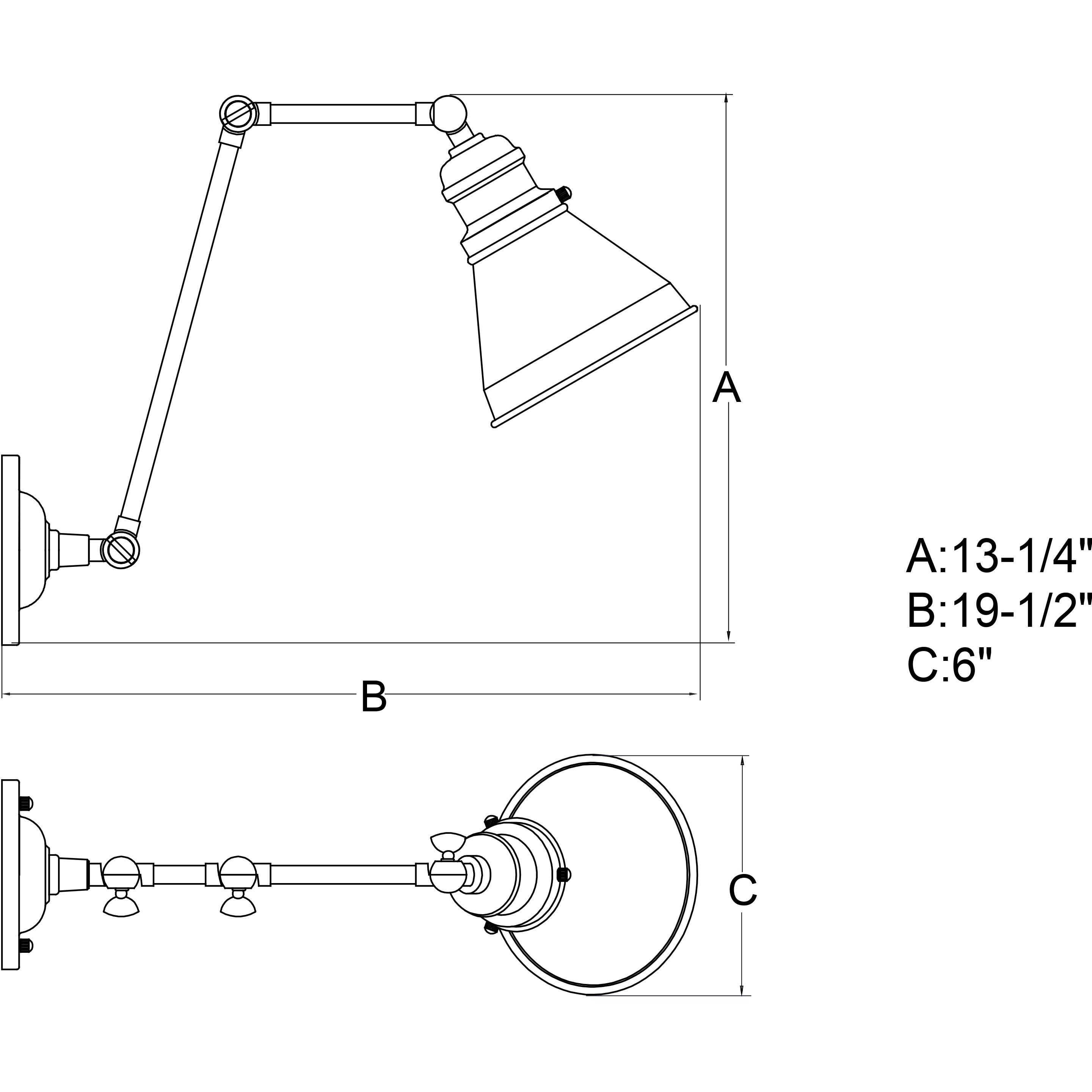 Alexis LED 6 inch Satin Nickel and Matte White Wall Light