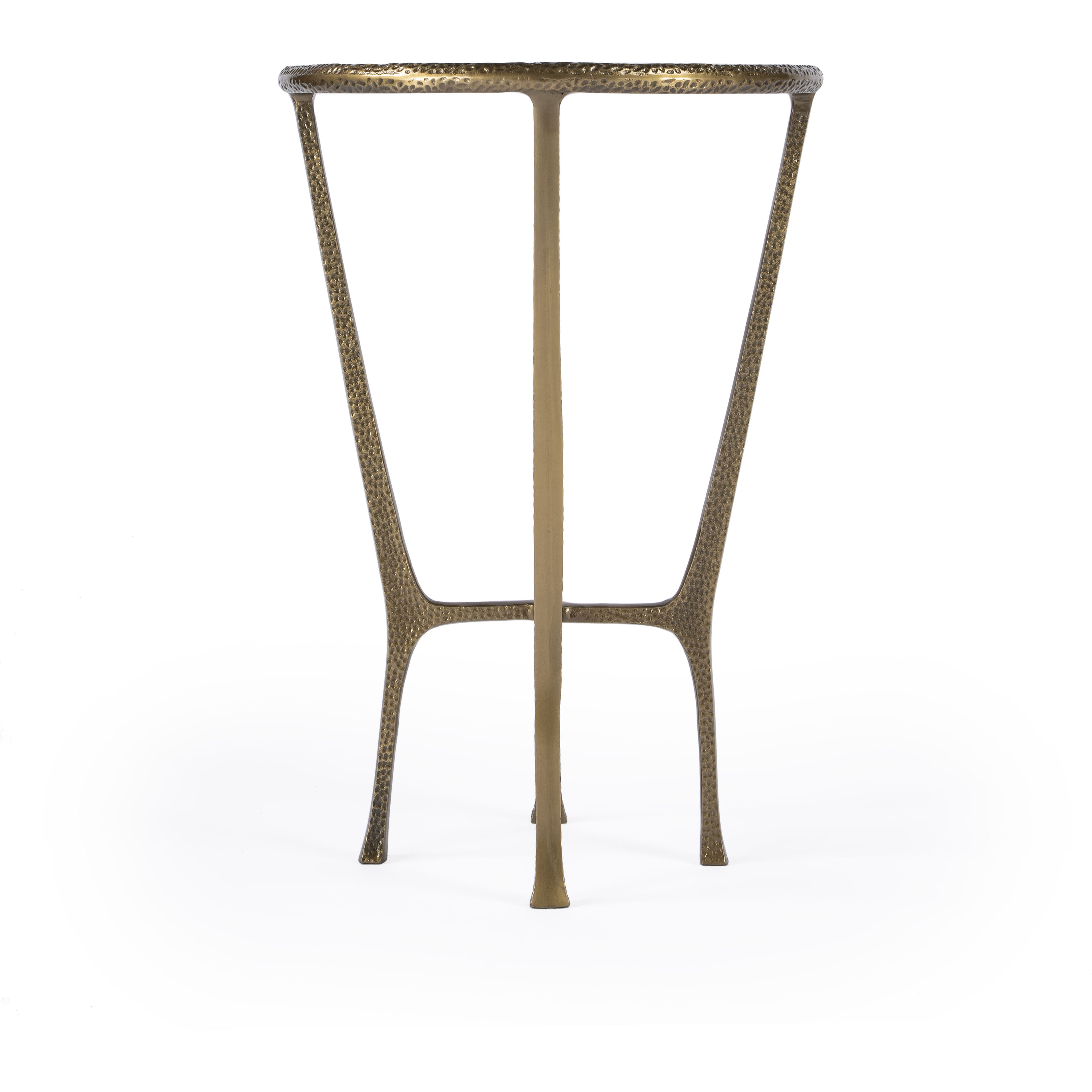 Switlania Marble Side Table in Gold