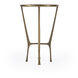 Switlania Marble Side Table in Gold