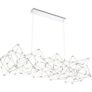 Leonardell LED 21.75 inch Chrome Chandelier Ceiling Light