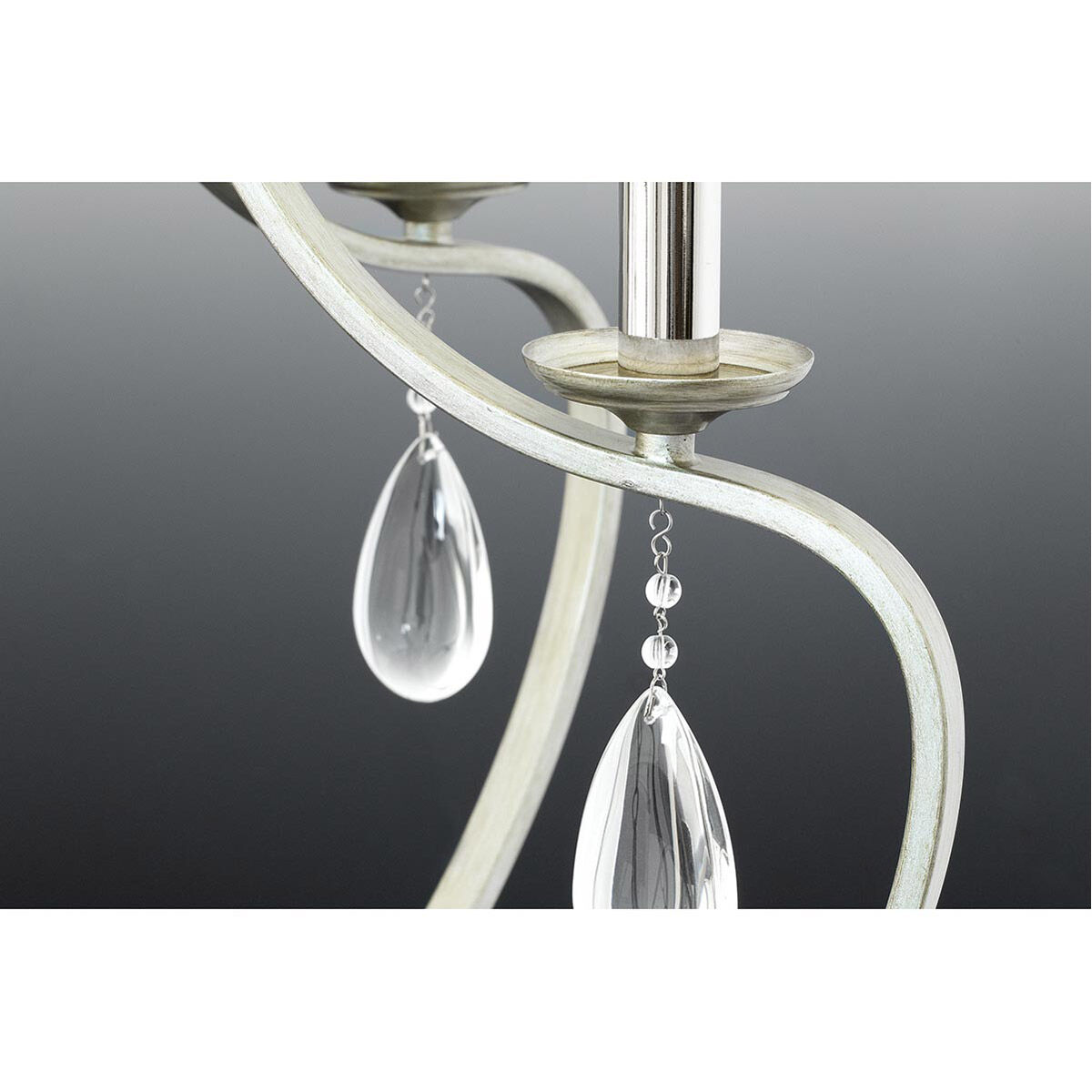 Anjoux 9 Light 34 inch Silver Ridge Chandelier Ceiling Light