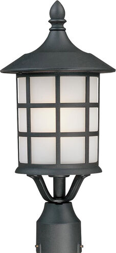 Yorktown 1 Light 17 inch Black Post Head 