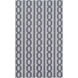 Lockhart 120 X 96 inch Blue and Gray Area Rug, Wool