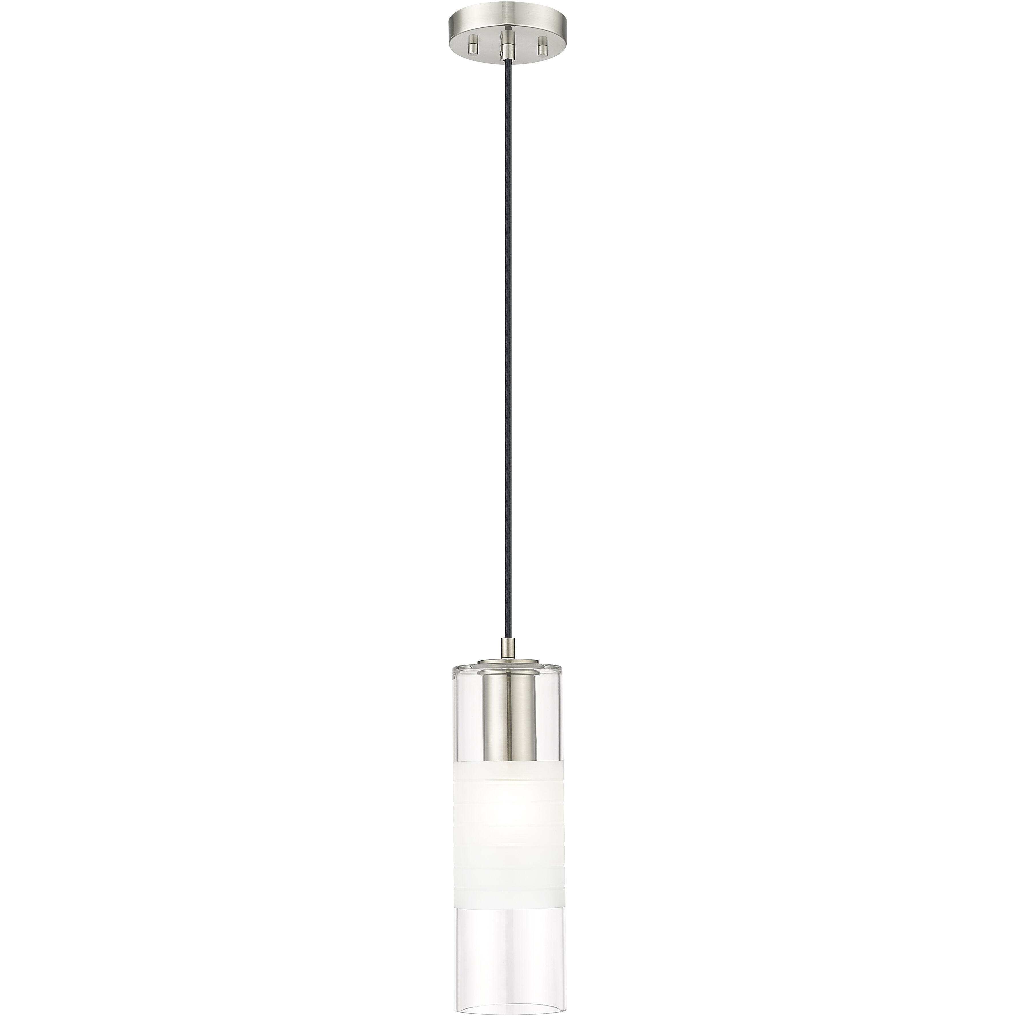 Alton 1 Light 4.75 inch Brushed Nickel Pendant Ceiling Light