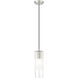 Alton 1 Light 4.75 inch Brushed Nickel Pendant Ceiling Light