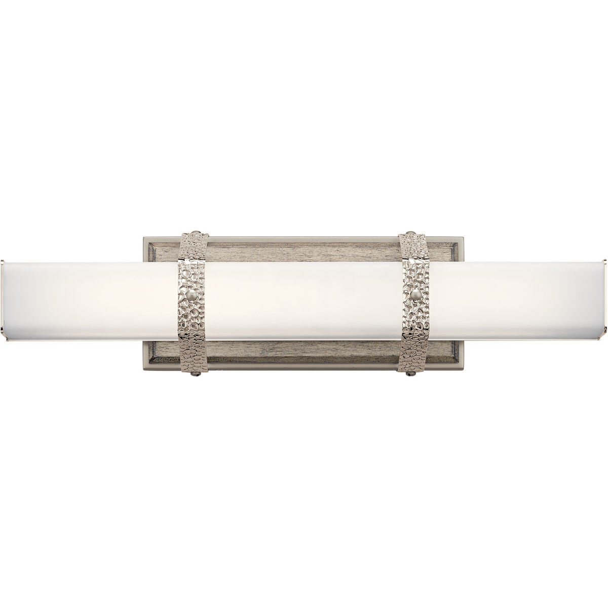 Bisou LED 22 inch Polished Nickel Linear Bath Medium Wall Light, Medium